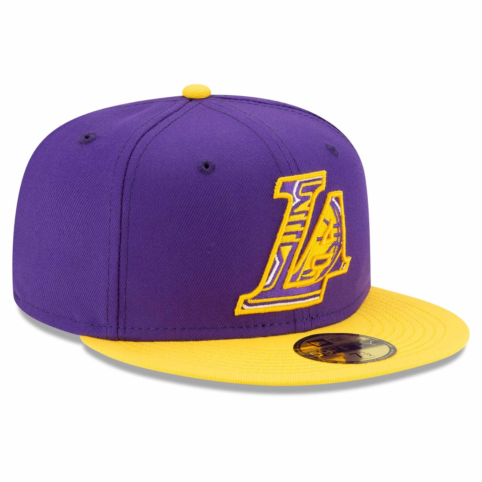 New Era Caps Los Angeles Lakers New Era NBA 2021 Draft 59FIFTY Fitted Hat - Purple
