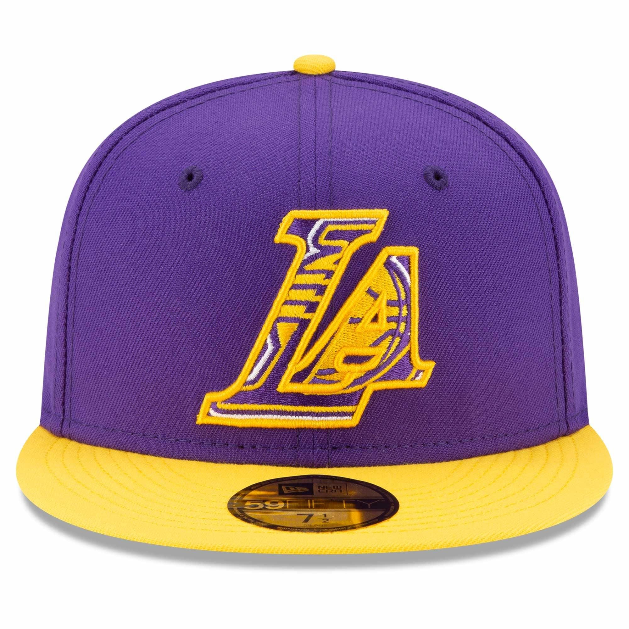 New Era Caps Los Angeles Lakers New Era NBA 2021 Draft 59FIFTY Fitted Hat - Purple