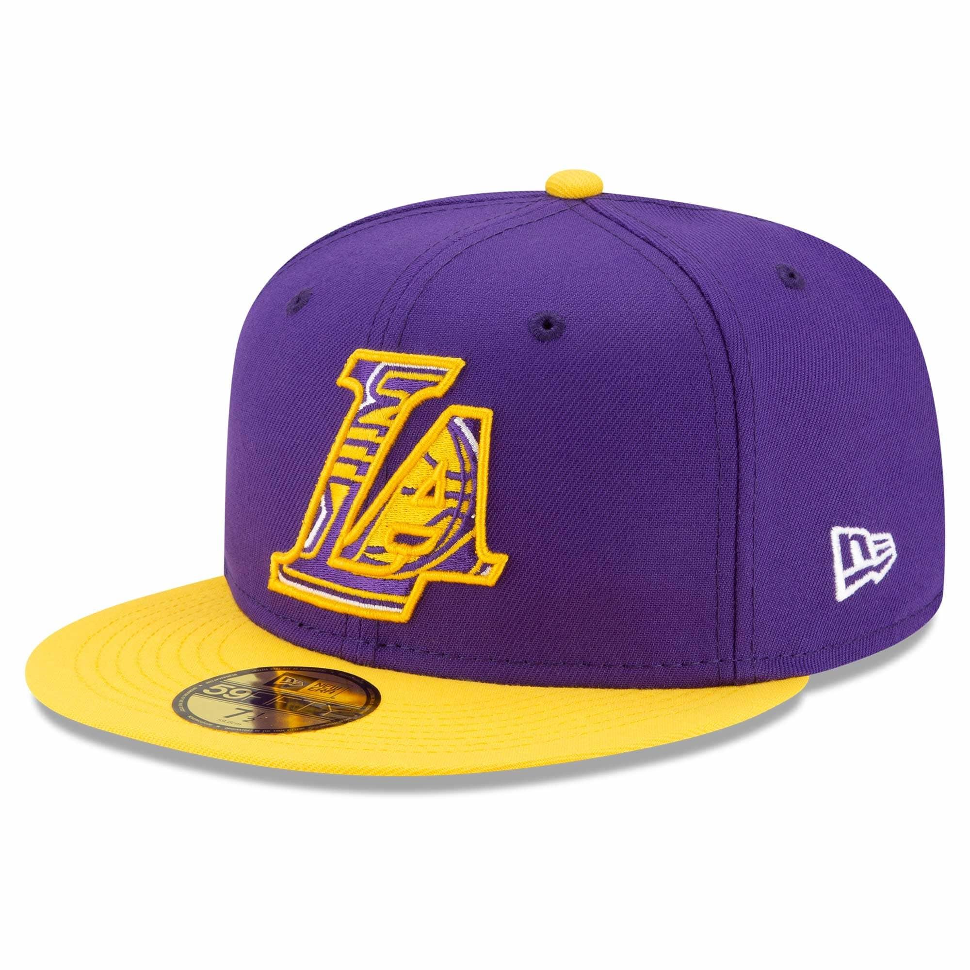 New Era Caps Los Angeles Lakers New Era NBA 2021 Draft 59FIFTY Fitted Hat - Purple