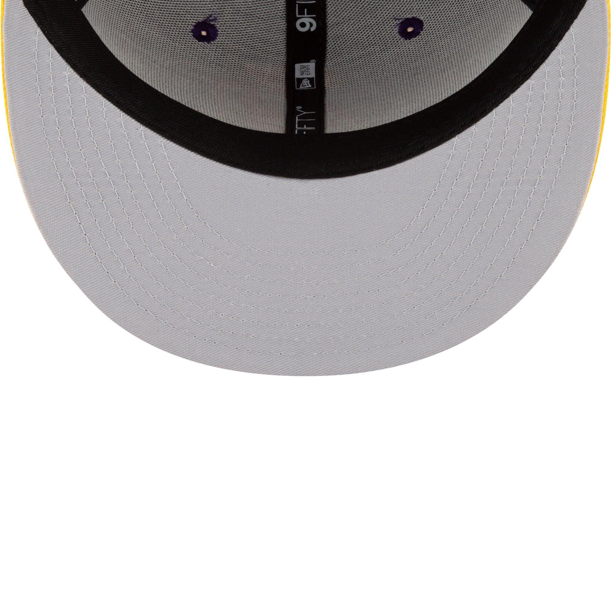 New Era Caps Los Angeles Lakers New Era NBA 2021 Draft 9FIFTY Snapback Hat - Purple