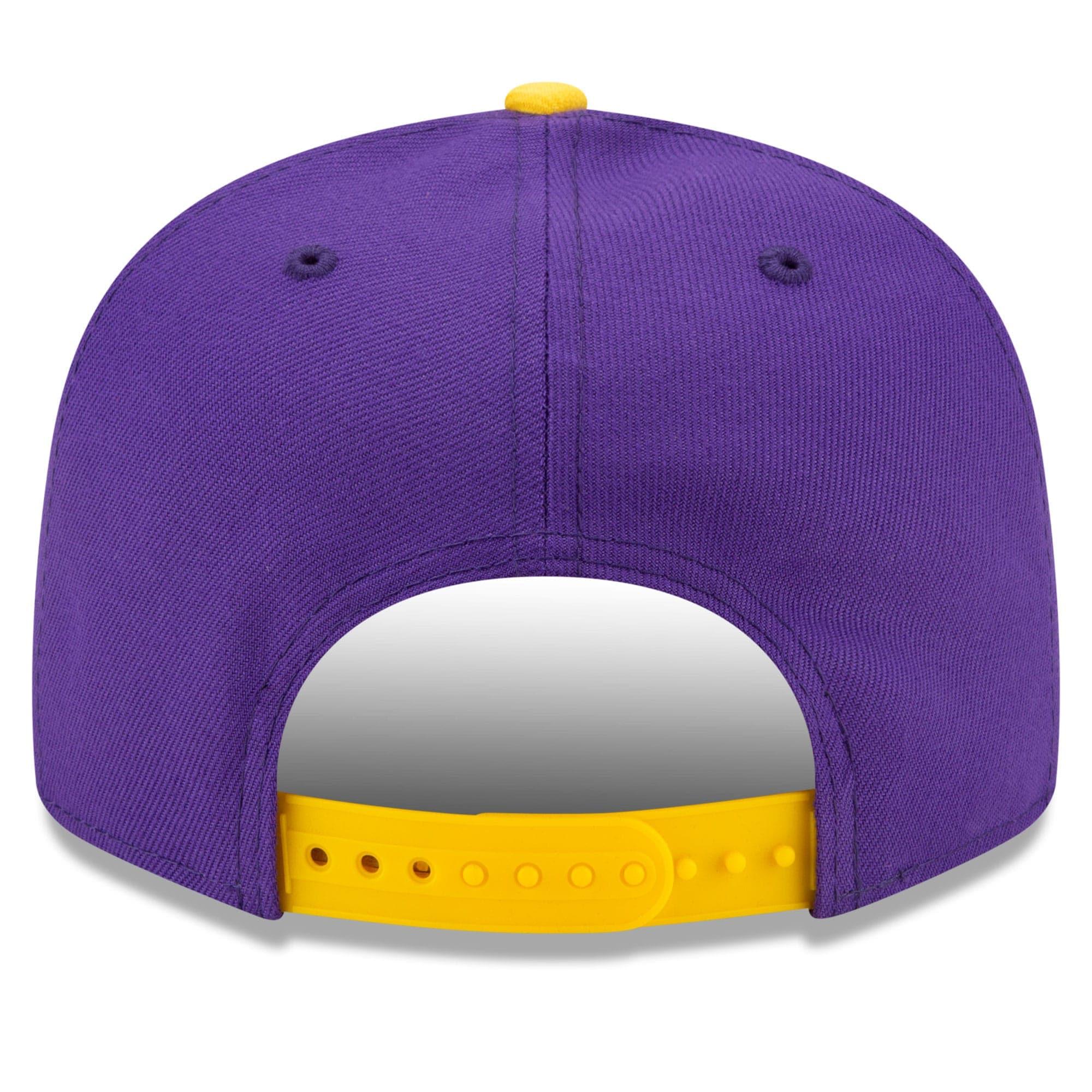 New Era Caps Los Angeles Lakers New Era NBA 2021 Draft 9FIFTY Snapback Hat - Purple