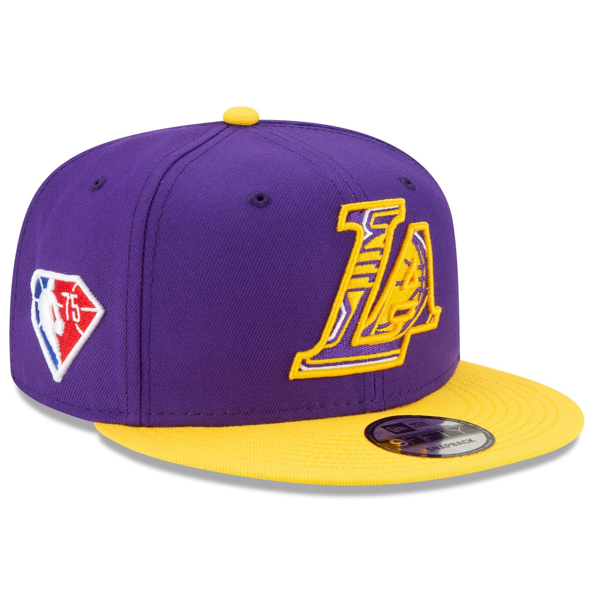 New Era Caps Los Angeles Lakers New Era NBA 2021 Draft 9FIFTY Snapback Hat - Purple
