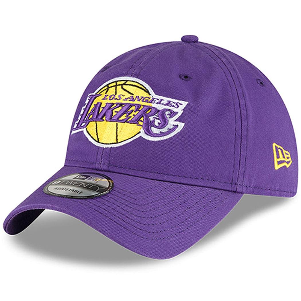 New Era Caps Los Angeles Lakers New Era NBA 21-22 Back Half 9TWENTY Hat - Purple