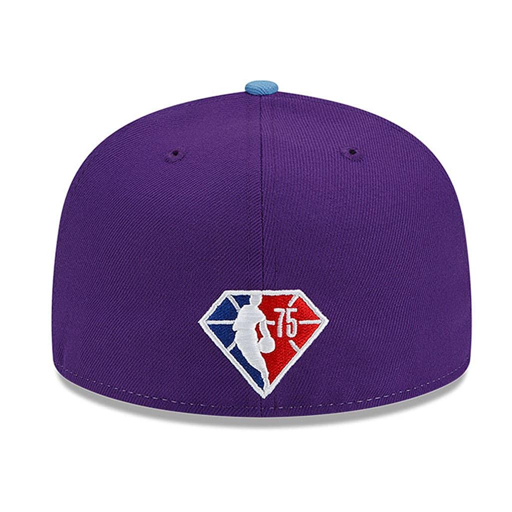 New Era Caps Los Angeles Lakers New Era NBA 21-22 City Edition 59FIFTY Fitted Hat - Purple
