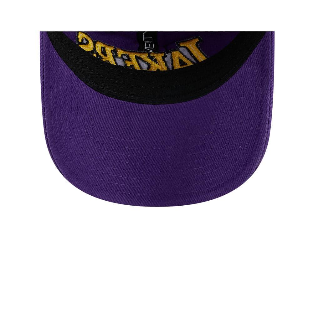 New Era Caps Los Angeles Lakers New Era NBA 22-23 Statement 9TWENTY Strapback Hat - Purple