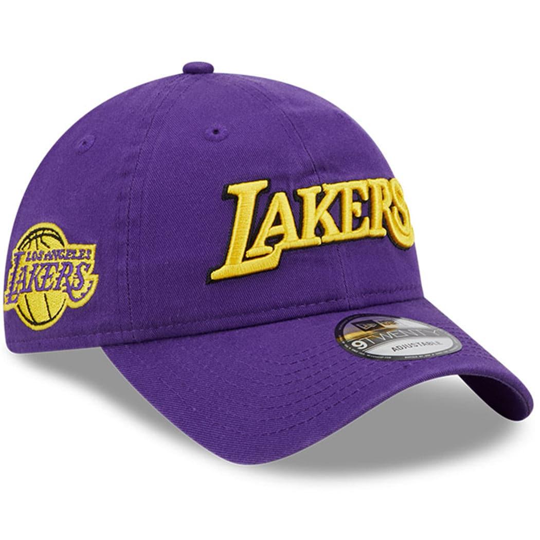 New Era Caps Los Angeles Lakers New Era NBA 22-23 Statement 9TWENTY Strapback Hat - Purple