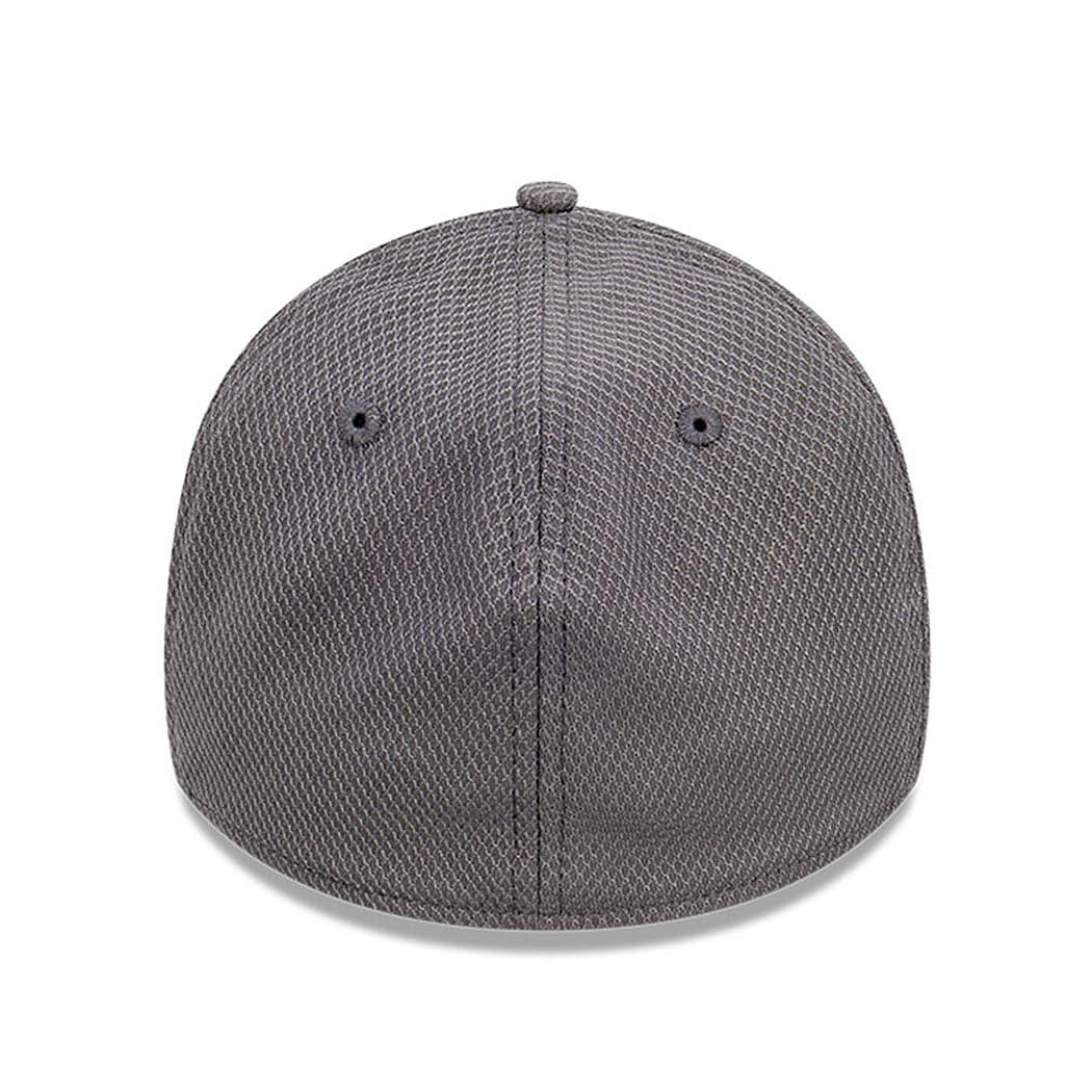 New Era Caps Los Angeles Lakers New Era NBA Graphite Diamond Era 39THIRTY Stretch Fit Hat - Grey