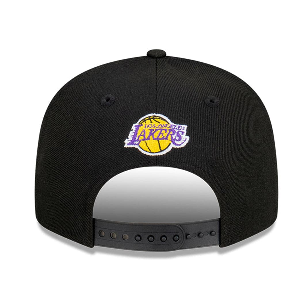 New Era Caps Los Angeles Lakers New Era NBA Insider 9FIFTY Snapback Hat - Black