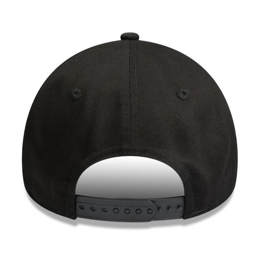 New Era Caps Los Angeles Lakers New Era NBA Monochrome Logo 9FORTY A-Frame Snapback Hat - Black