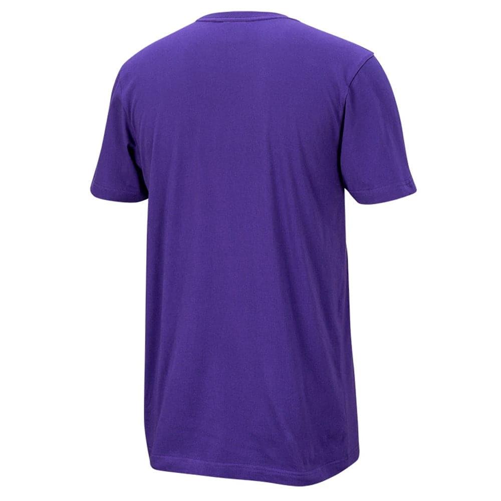 New Era T-Shirts Los Angeles Lakers New Era NBA Ribbon Banner T-Shirt - Purple
