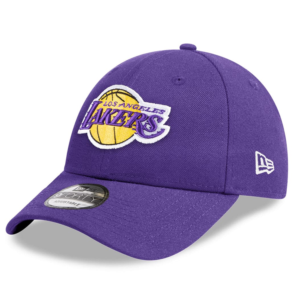 New Era Caps Los Angeles Lakers New Era NBA Team 9FORTY Snapback Hat - Purple