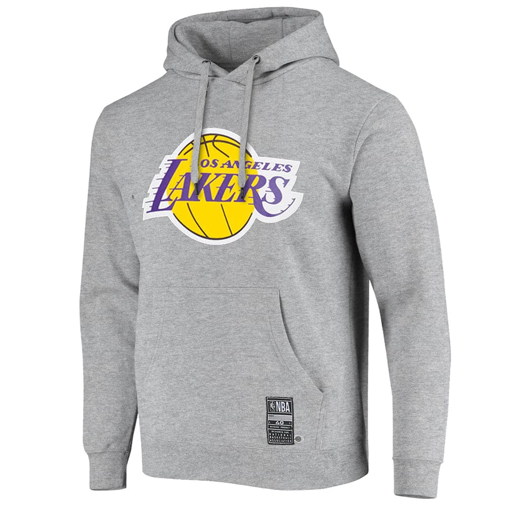NBA Essentials Jumpers Los Angeles Lakers Outerstuff NBA Team Logo Hoodie Jumper - Grey Heather