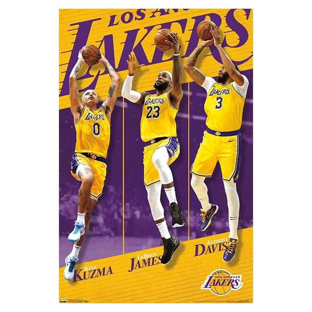 Trends International Posters Los Angeles Lakers Trio Trends NBA 57 x 86cm Poster