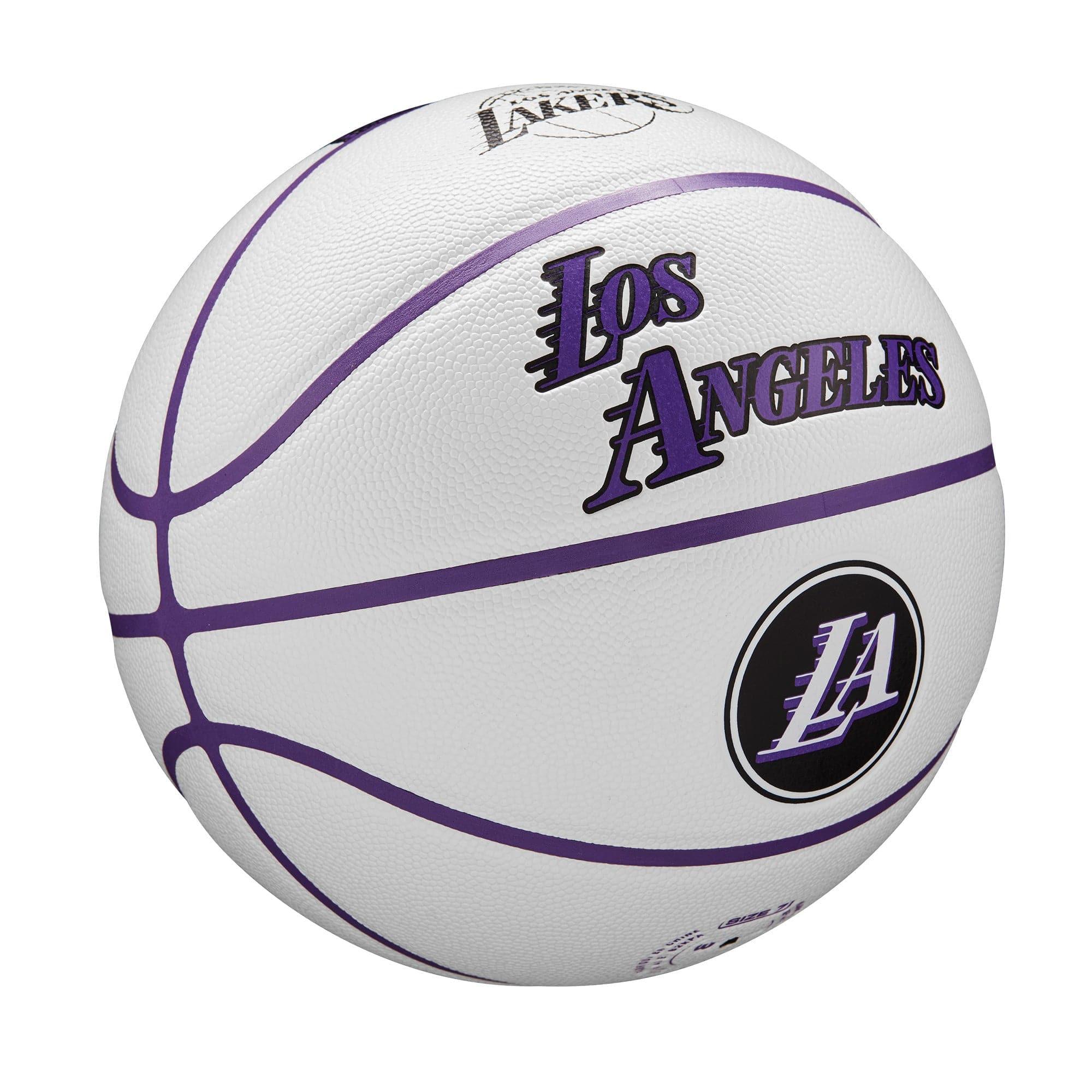 Wilson Sporting Goods Balls Los Angeles Lakers Wilson NBA 22-23 City Edition Collectors Basketball Ball