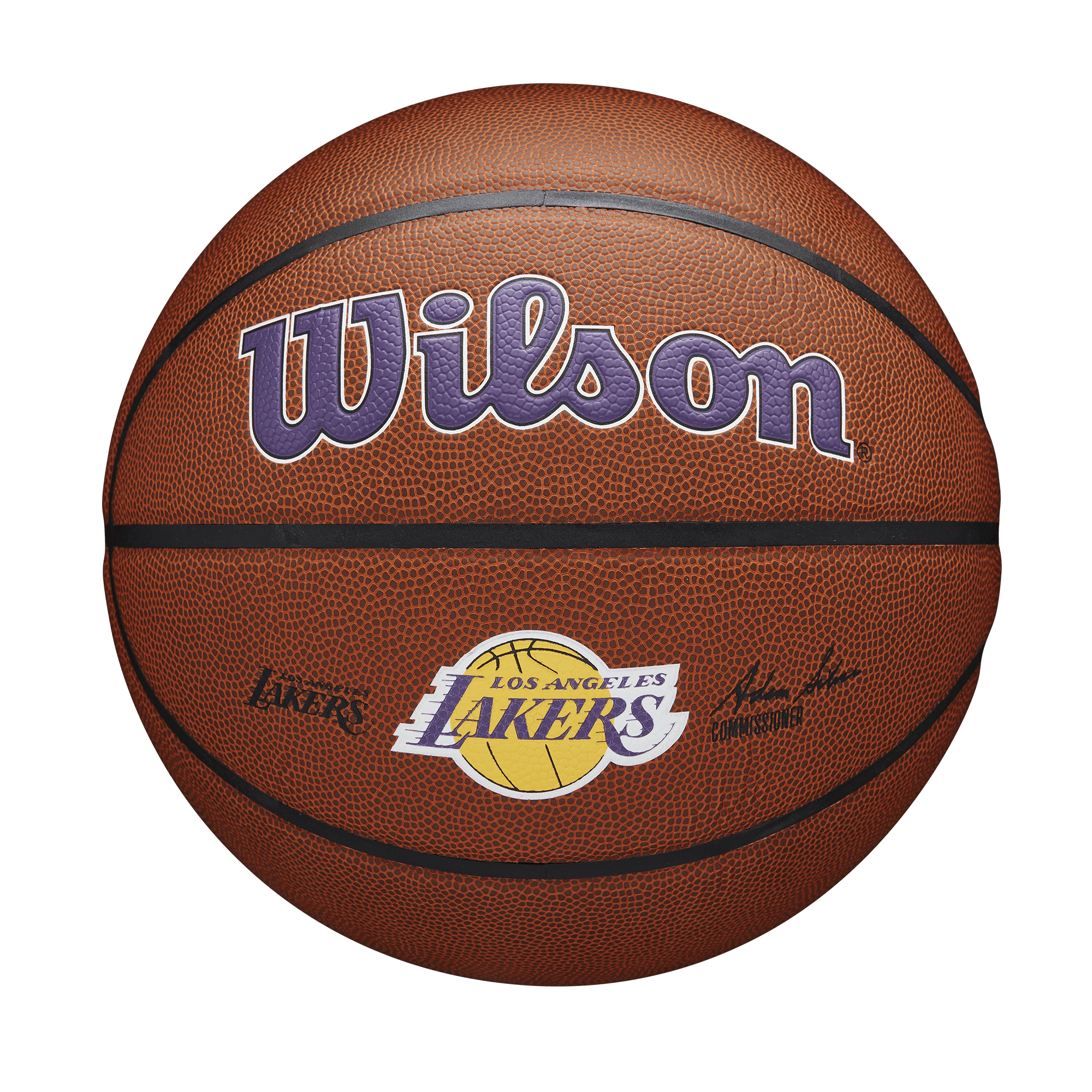 Wilson Sporting Goods Balls Los Angeles Lakers Wilson NBA Team Full Size Basketball Ball