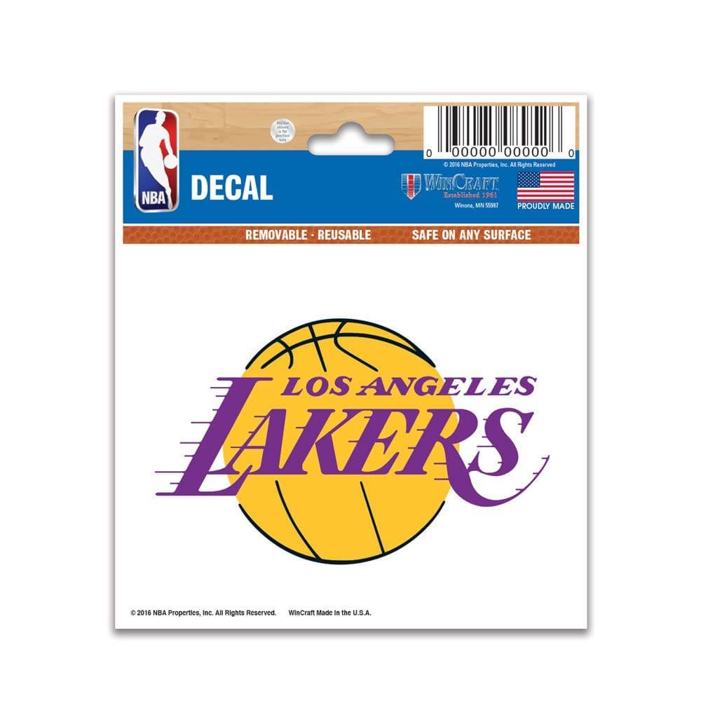 Wincraft Accessories Los Angeles Lakers Wincraft NBA 3" x 4" Multi-Use Sticker Decal