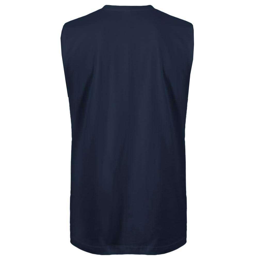 Majestic Athletic T-Shirts Los Angeles Rams Majestic NFL Team Flex Sleeveless Muscle T-Shirt - Navy