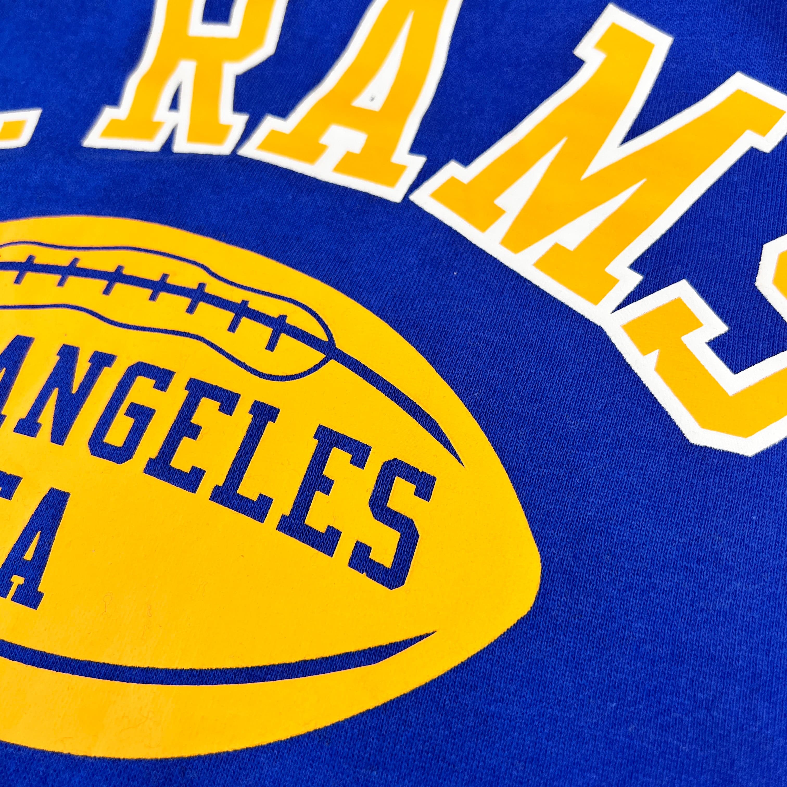 Mitchell And Ness Jumpers Los Angeles Rams Mitchell & Ness NFL All Over 2.0 Crew Jumper - Gold
