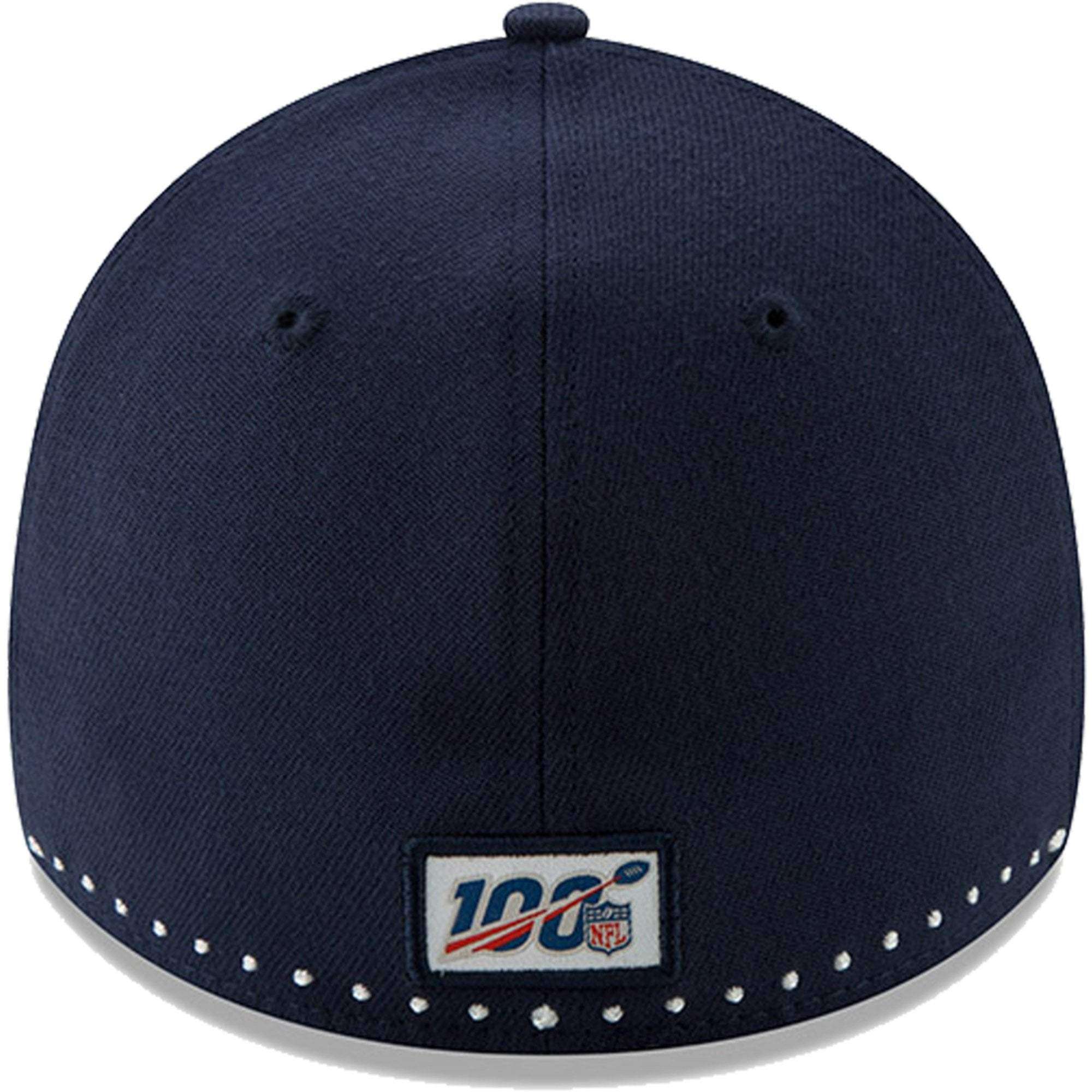 New Era Caps Los Angeles Rams New Era 2019 NFL Draft 39THIRTY Stretch-Fit Hat - Navy