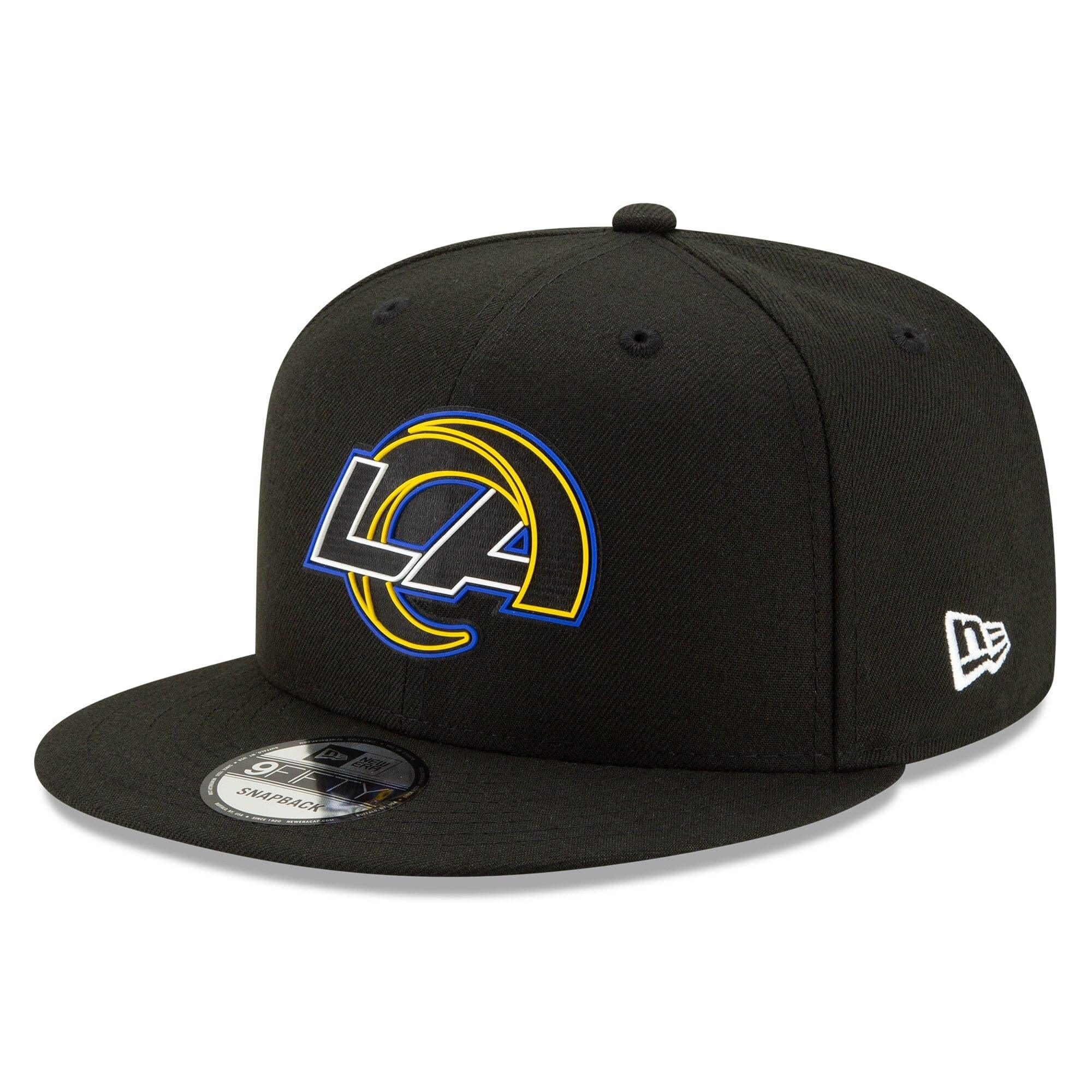 New Era Caps Los Angeles Rams New Era NFL 2020 Draft 9FIFTY Snapback Hat - Black