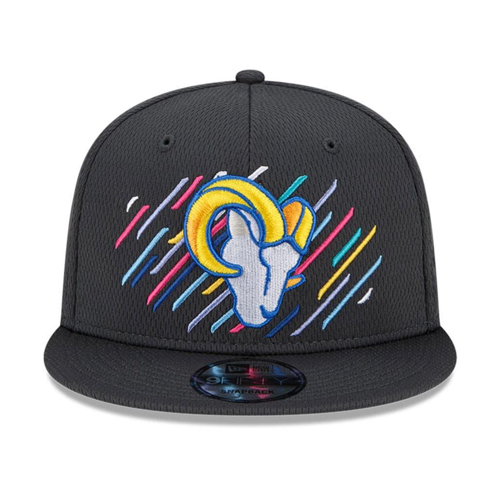 New Era Caps Los Angeles Rams New Era NFL 2021 Crucial Catch 9FIFTY Snapback Hat - Steel
