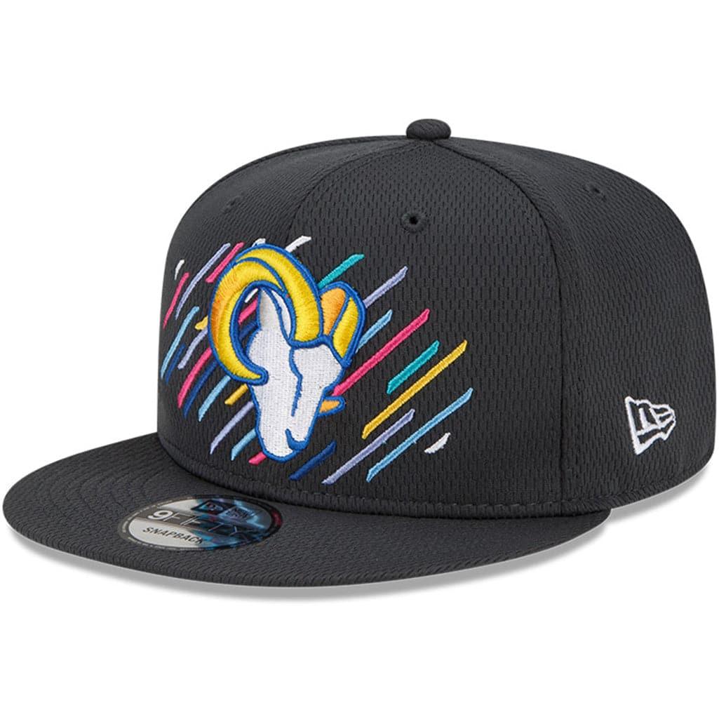 New Era Caps Los Angeles Rams New Era NFL 2021 Crucial Catch 9FIFTY Snapback Hat - Steel