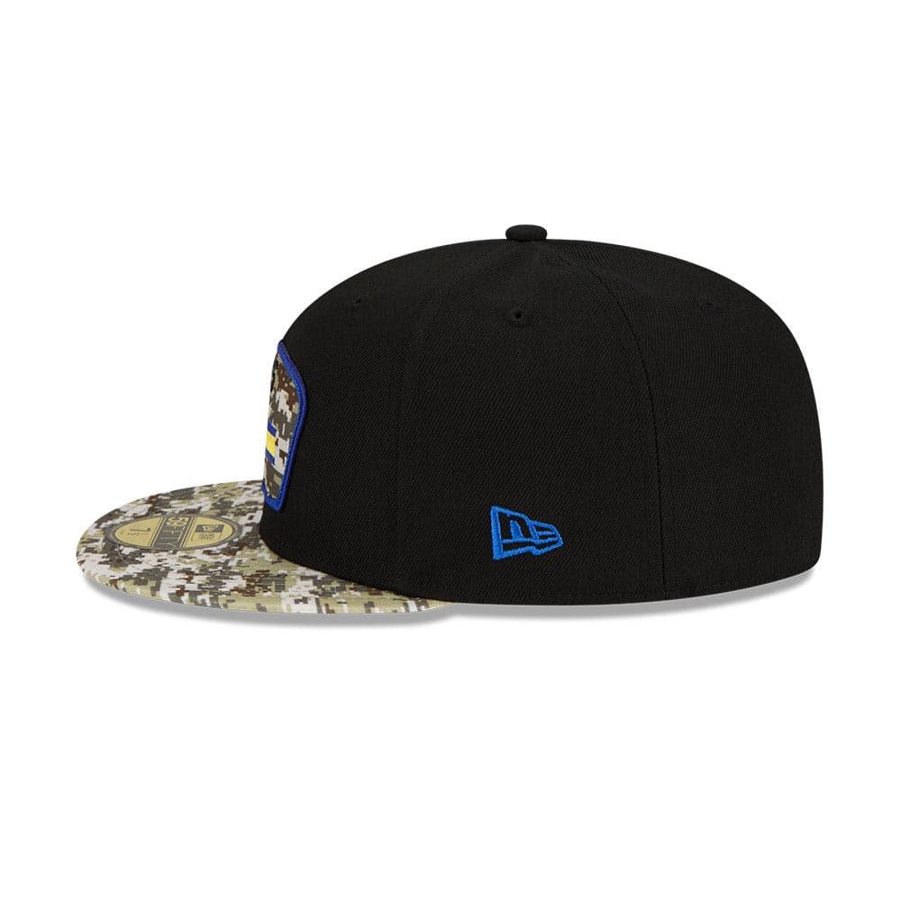New Era Caps Los Angeles Rams New Era NFL 2021 Salute To Service 59FIFTY Fitted Hat - Black