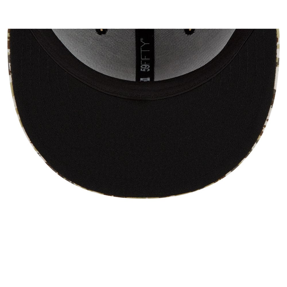 New Era Caps Los Angeles Rams New Era NFL 2021 Salute To Service 59FIFTY Fitted Hat - Black