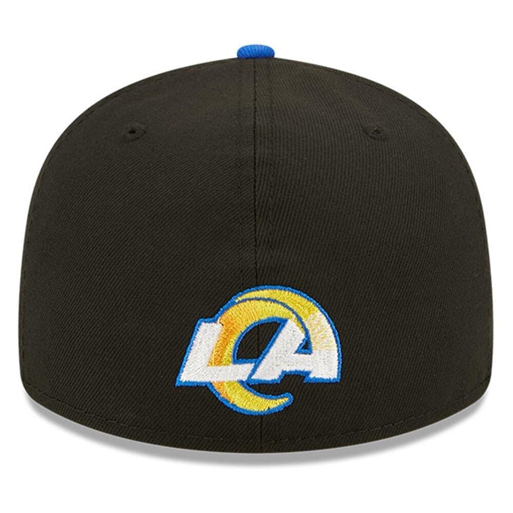 New Era Caps Los Angeles Rams New Era NFL 2022 Draft Low Profile 59FIFTY Fitted Hat - Black