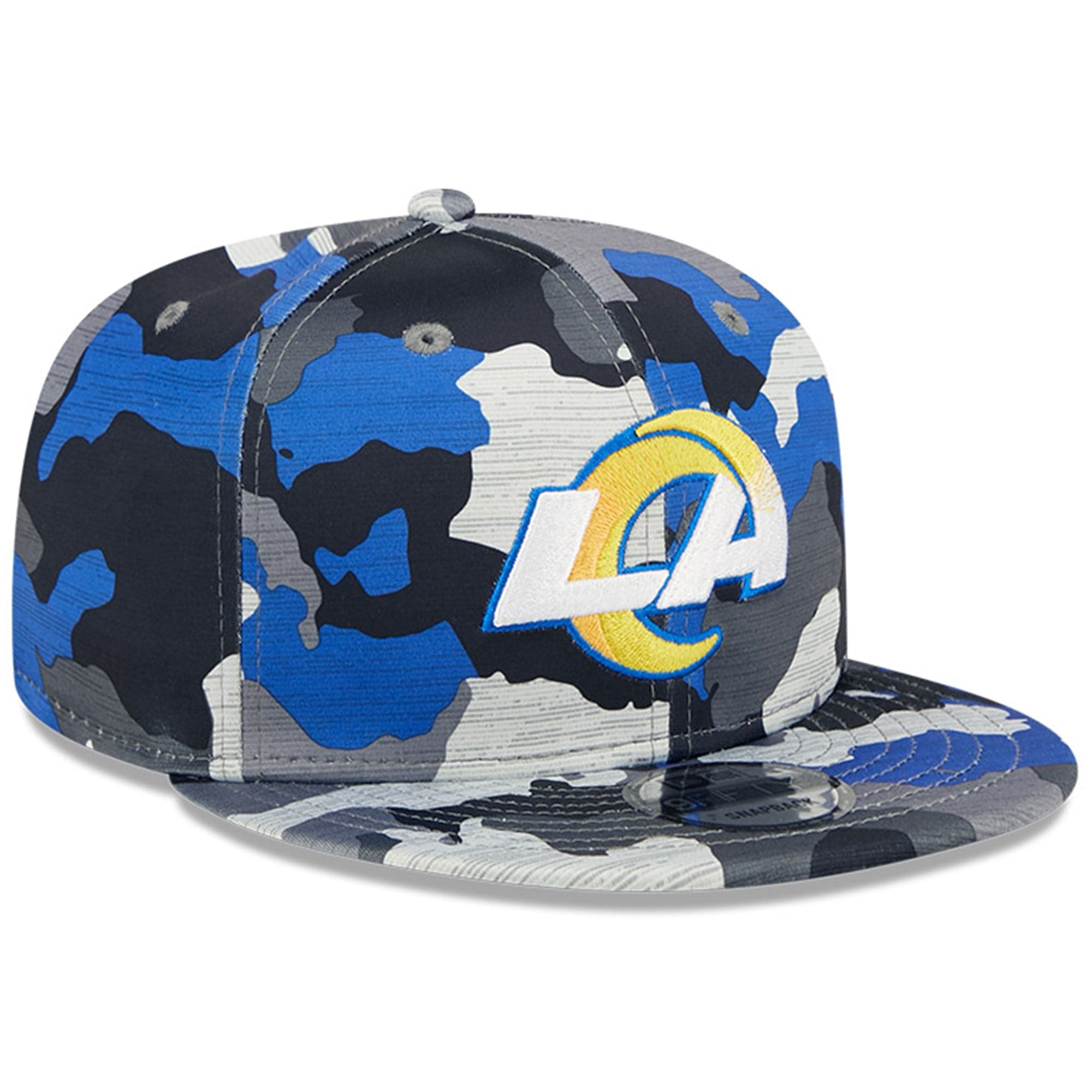 New Era Caps Los Angeles Rams New Era NFL 22 Training Camp 9FIFTY Snapback Hat - Camo