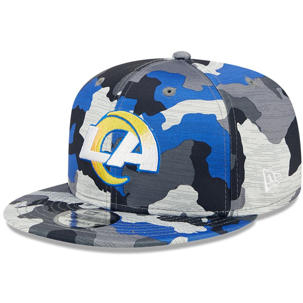 New Era Caps Los Angeles Rams New Era NFL 22 Training Camp 9FIFTY Snapback Hat - Camo