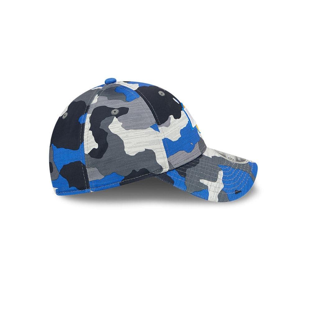 New Era Caps Los Angeles Rams New Era NFL 22 Training Camp 9FORTY Stretch Snap Hat - Camo