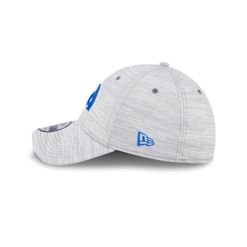 New Era Caps Los Angeles Rams New Era NFL 22 Training Camp Coach 39THIRTY Stretch Fit Hat - Grey