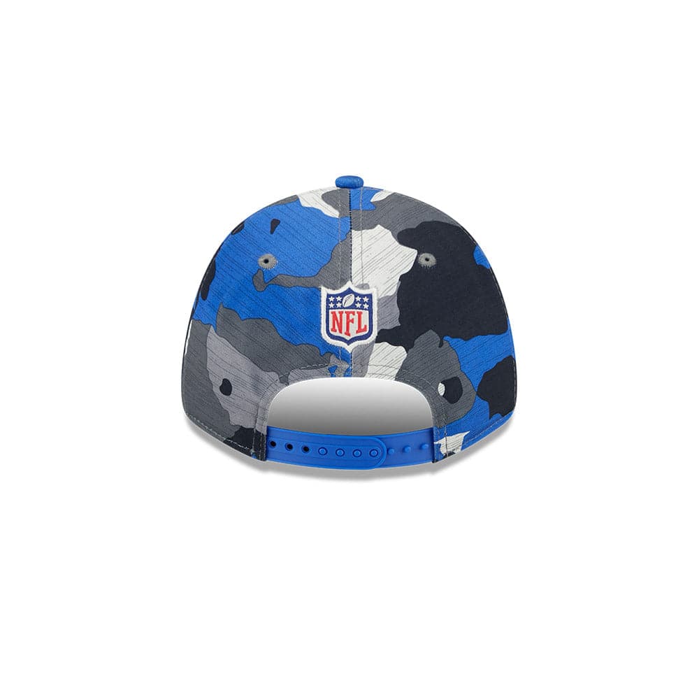 New Era Caps Youths Los Angeles Rams New Era NFL 22 Training Camp Youths 9FORTY Stretch Snap Hat - Camo