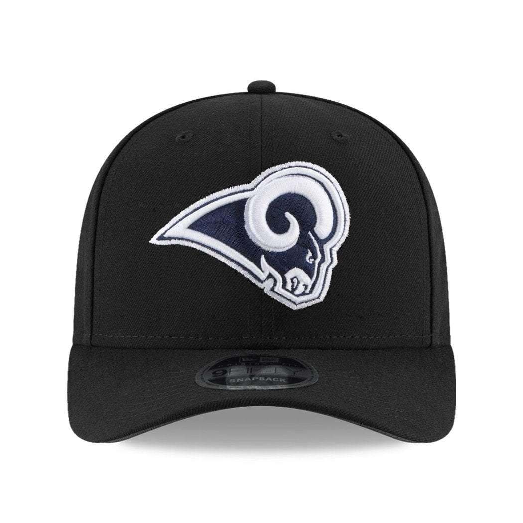 New Era Caps Los Angeles Rams New Era NFL 9FIFTY Pre-Curved OF Snapback Hat - Black