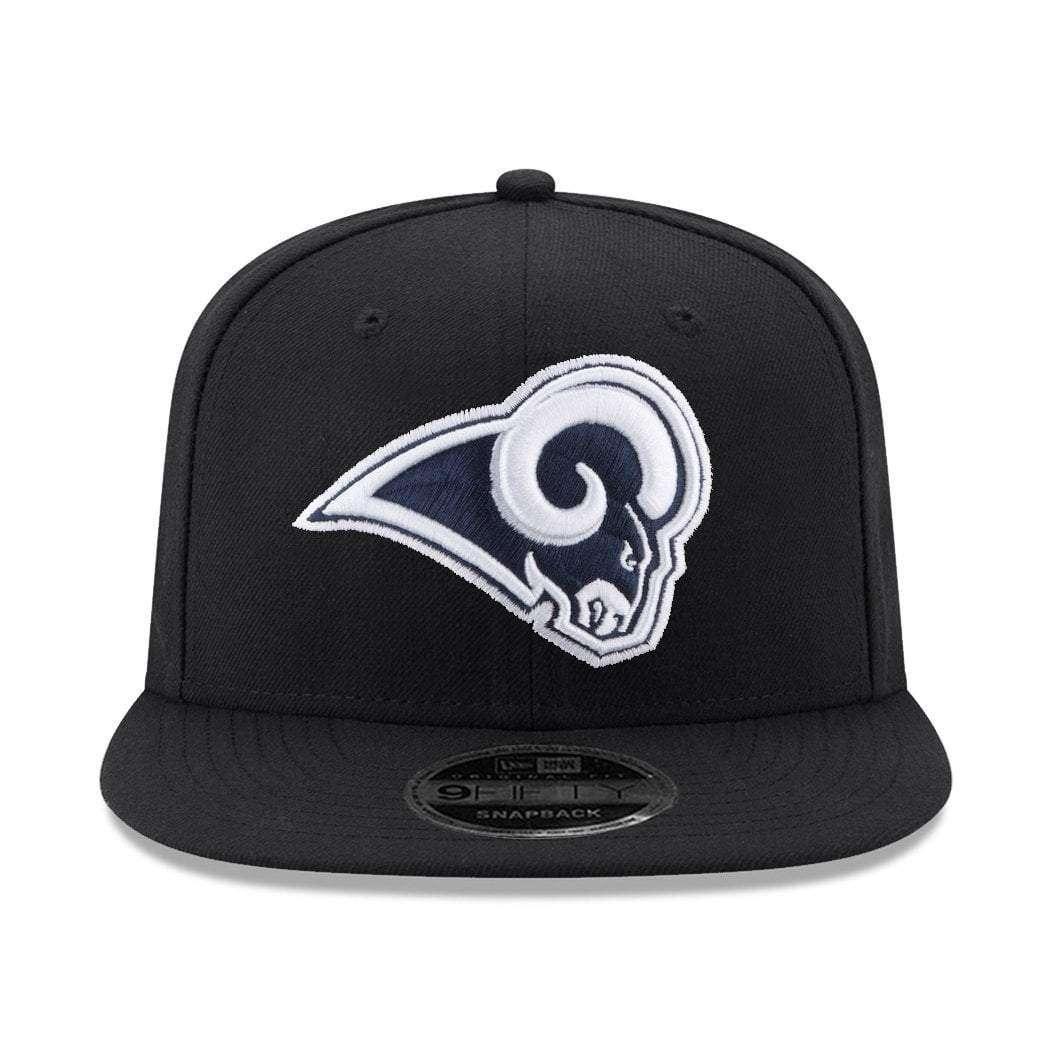 New Era Caps Los Angeles Rams New Era NFL 9FIFTY Team OF Snapback Hat - Black