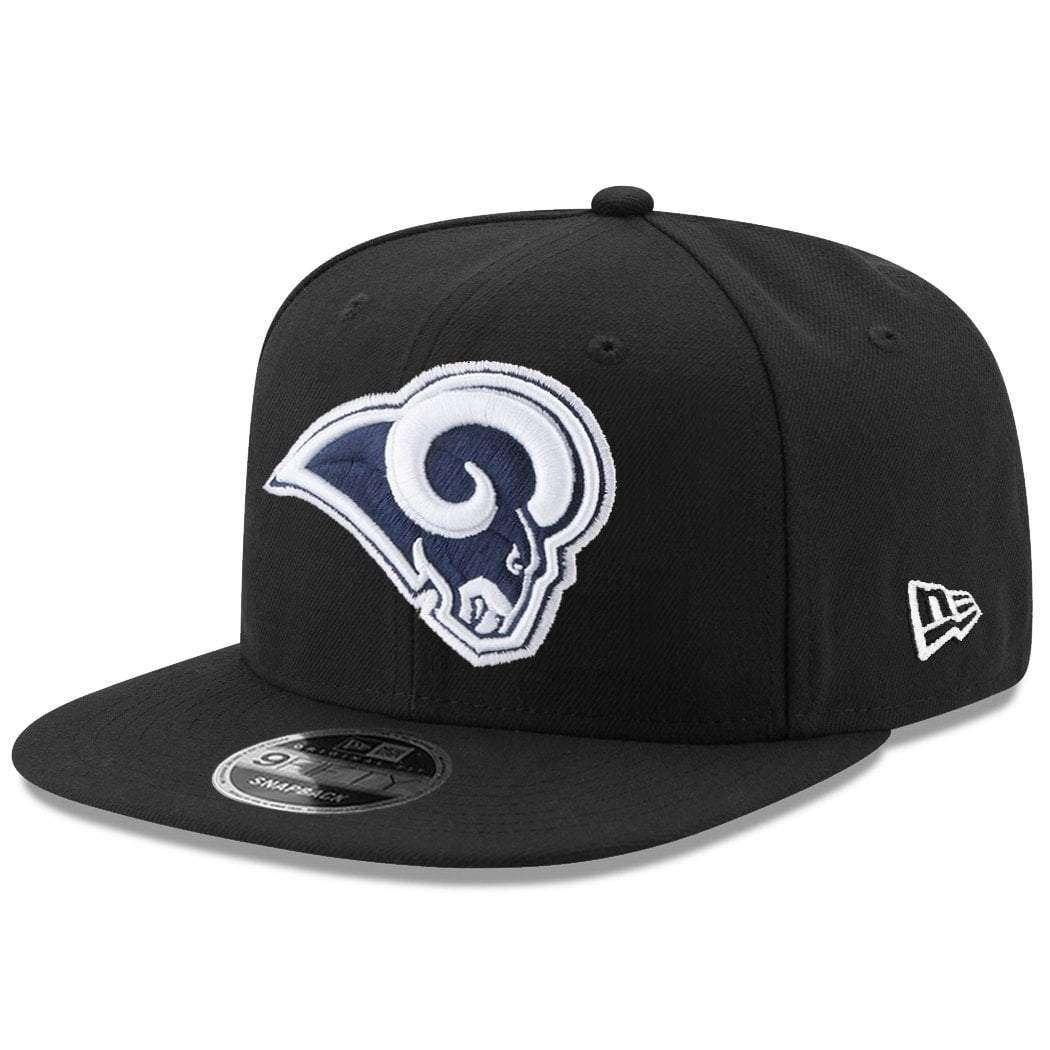 New Era Caps Los Angeles Rams New Era NFL 9FIFTY Team OF Snapback Hat - Black
