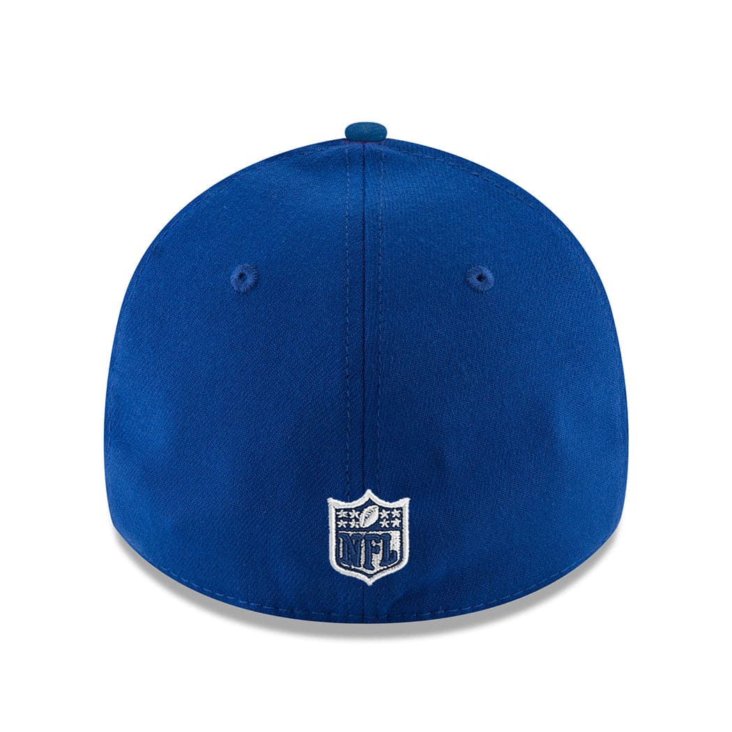 New Era Caps Los Angeles Rams New Era NFL Team 39THIRTY Flex Fit Curve Hat - Blue