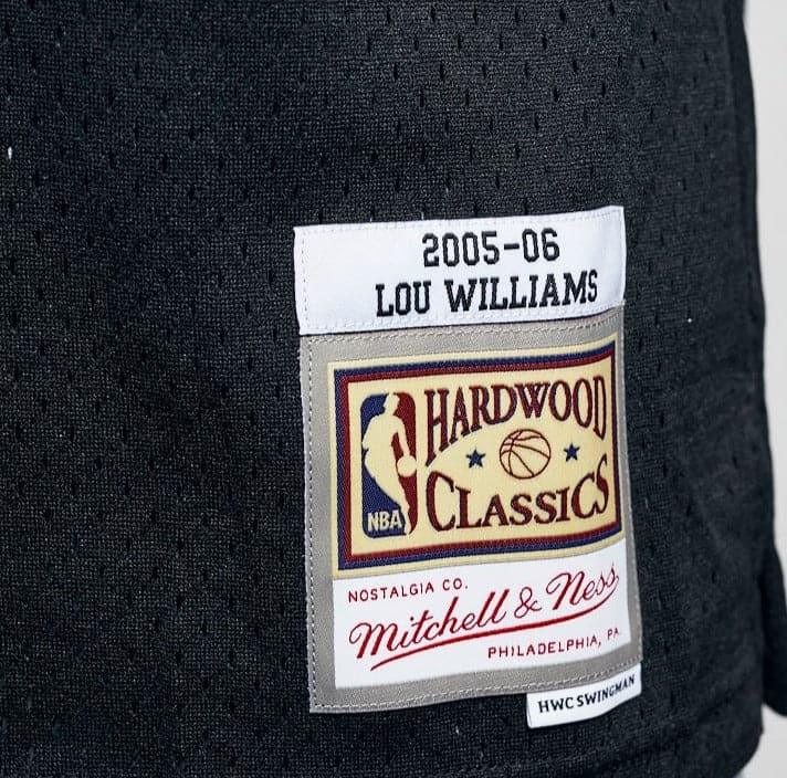 Mitchell And Ness Jerseys Lou Williams Philadelphia 76ers Mitchell & Ness NBA 05-06 Road Swingman Jersey - Black