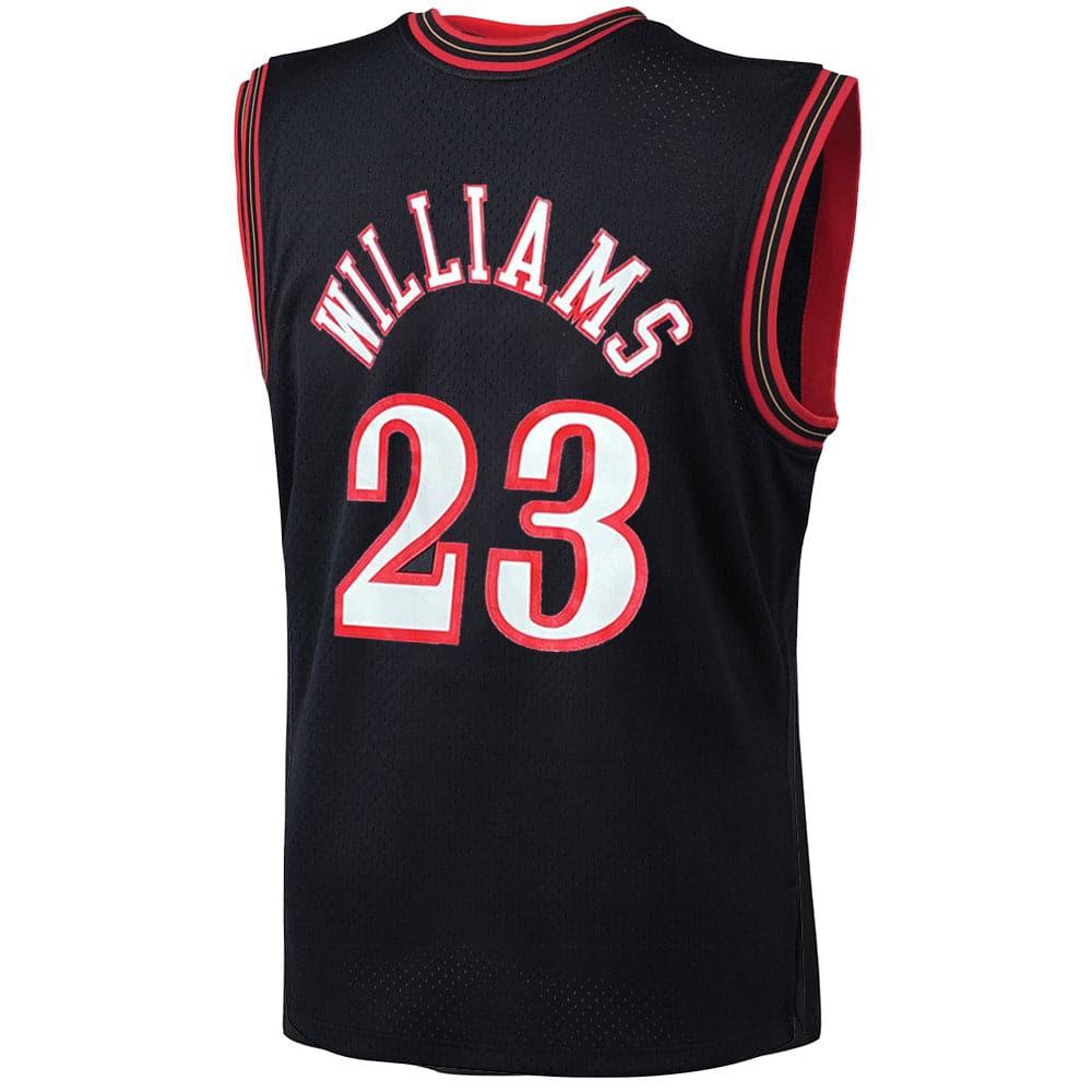 Mitchell And Ness Jerseys Lou Williams Philadelphia 76ers Mitchell & Ness NBA 05-06 Road Swingman Jersey - Black