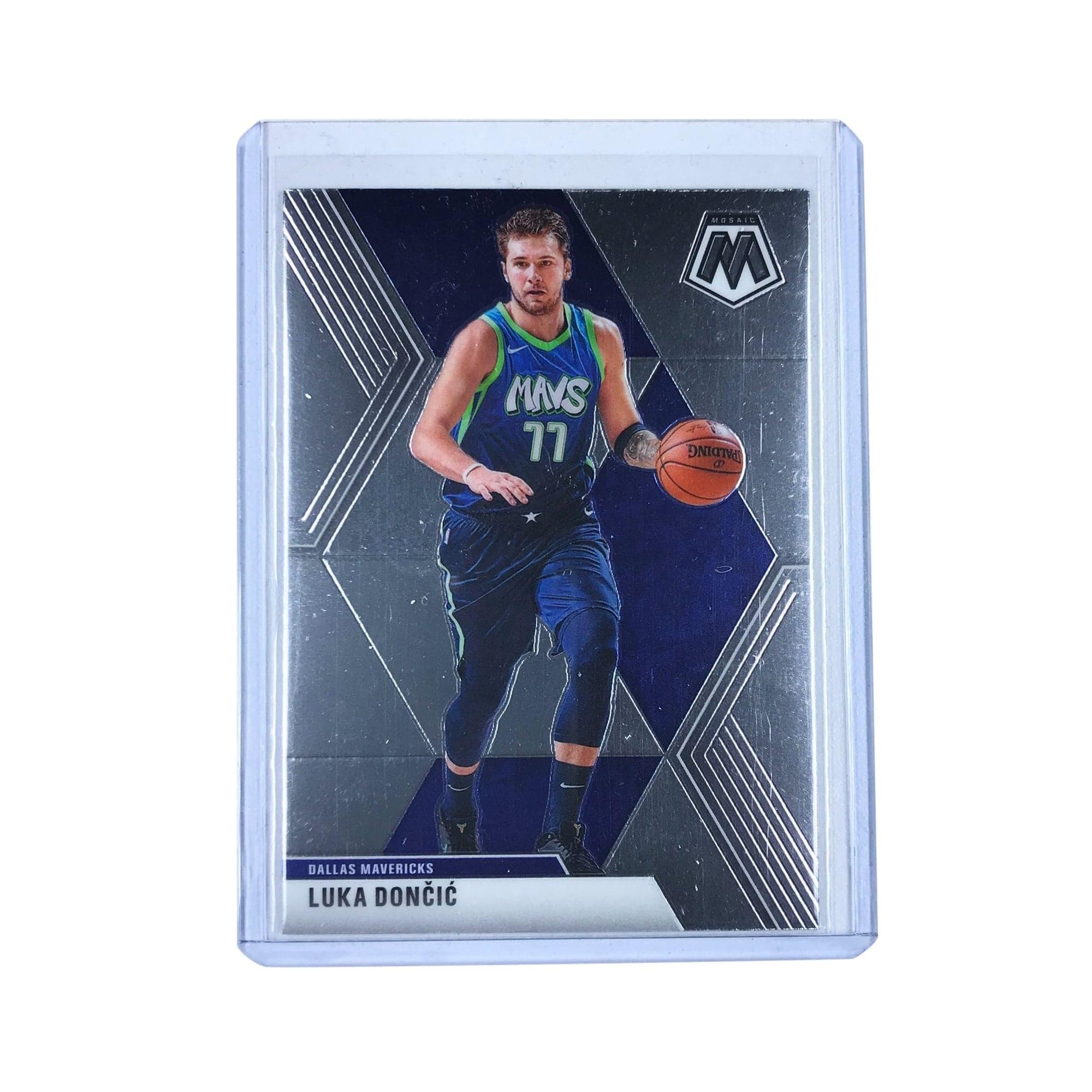 Panini Cards Luka Doncic Dallas Mavericks 2019-20 Panini Mosaic NBA Base 44 Card