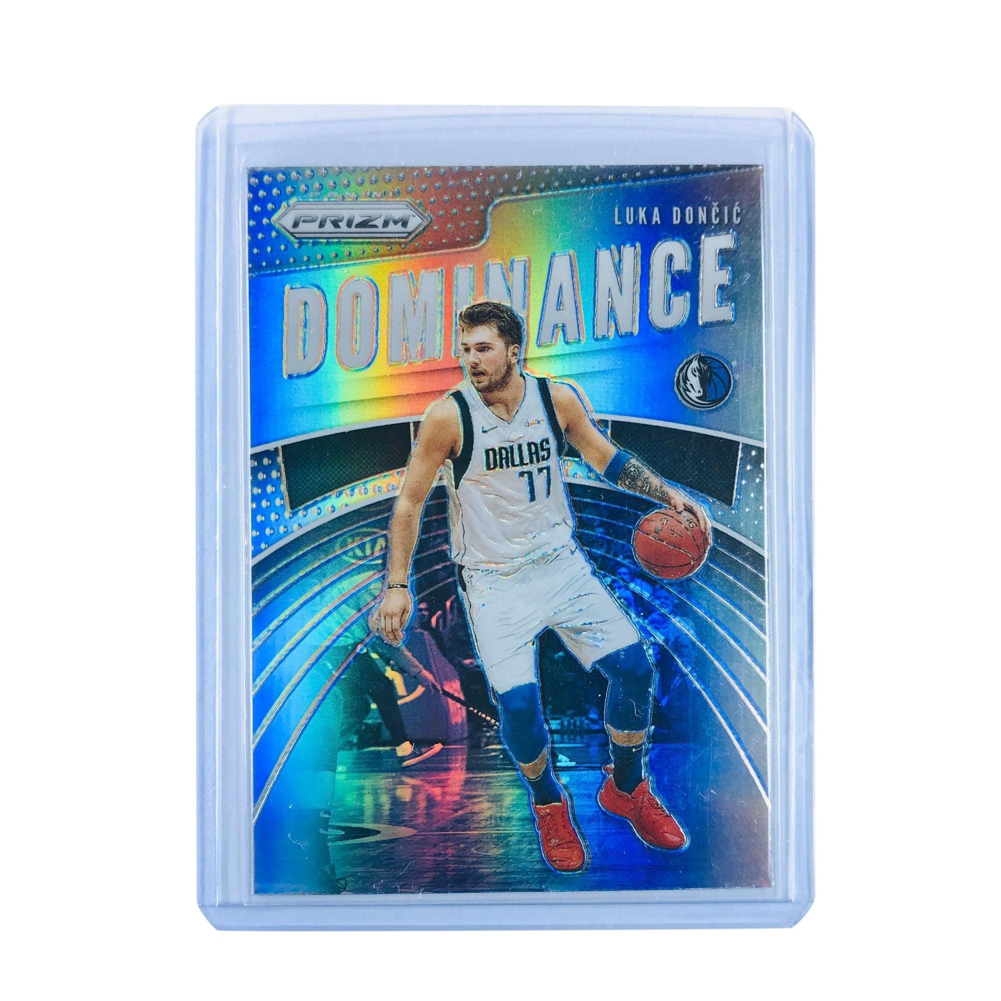 Panini Cards Luka Doncic Dallas Mavericks 2019-20 Panini Prizm NBA Silver Dominance 20 Card