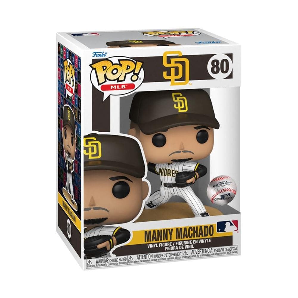Funko Figures Manny Machado San Diego Padres Funko MLB Pop Figure - White