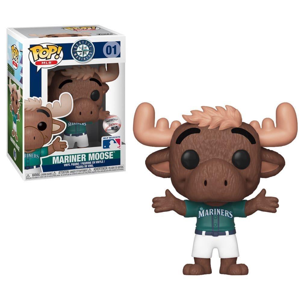 Funko Figures Mariner Moose Seattle Mariners Mascot Funko MLB Pop Figure
