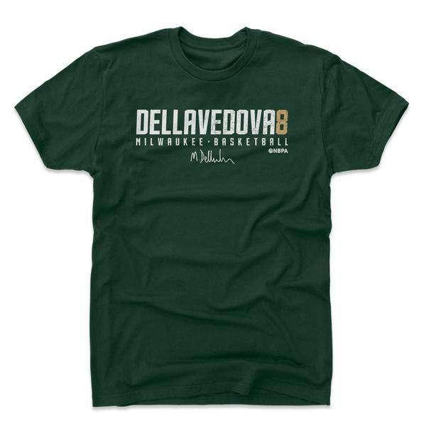 500 Level T-Shirts Matthew Dellavedova Milwaukee Bucks 500 Level NBA T-Shirt - Forest Green