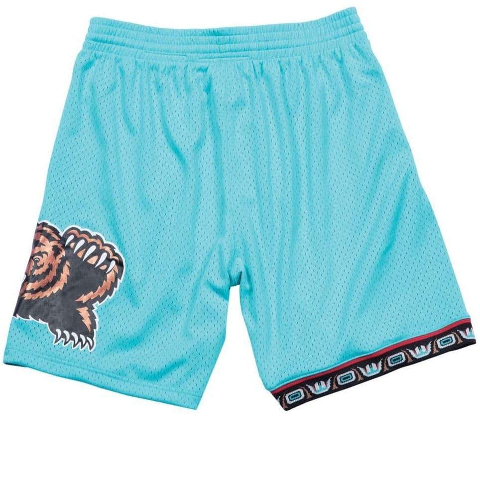 Mitchell And Ness Shorts Memphis Grizzlies Mitchell & Ness NBA 96-97 Road Swingman Shorts - Teal