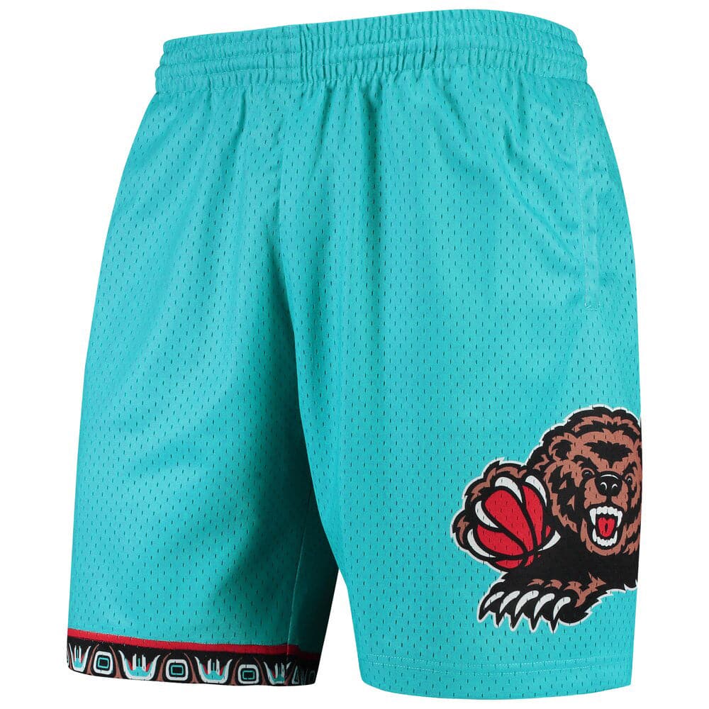 Mitchell And Ness Shorts Memphis Grizzlies Mitchell & Ness NBA 96-97 Road Swingman Shorts - Teal