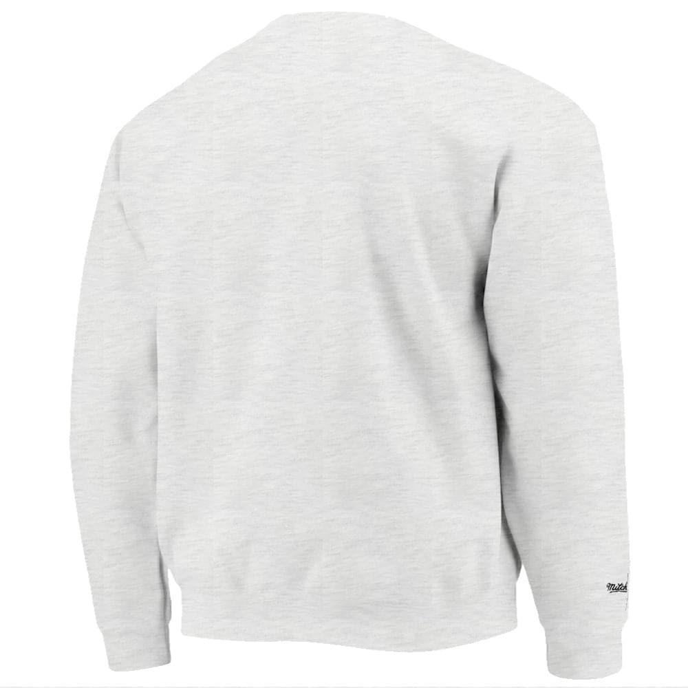 Mitchell And Ness Jumpers Memphis Grizzlies Mitchell & Ness NBA Paint Brush Crew Jumper - Silver Marle