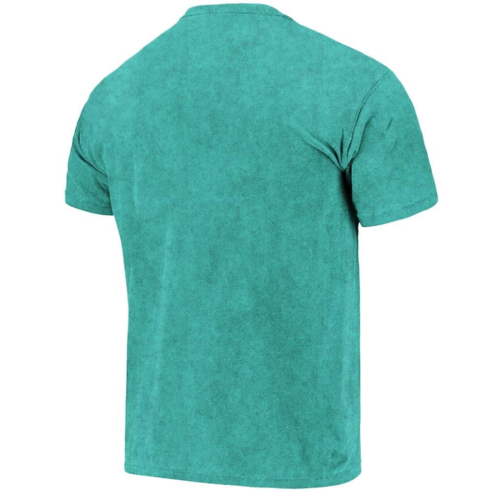 Mitchell And Ness T-Shirts Memphis Grizzlies Mitchell & Ness NBA XL Logo Snow Wash Vintage T-Shirt - Aqua