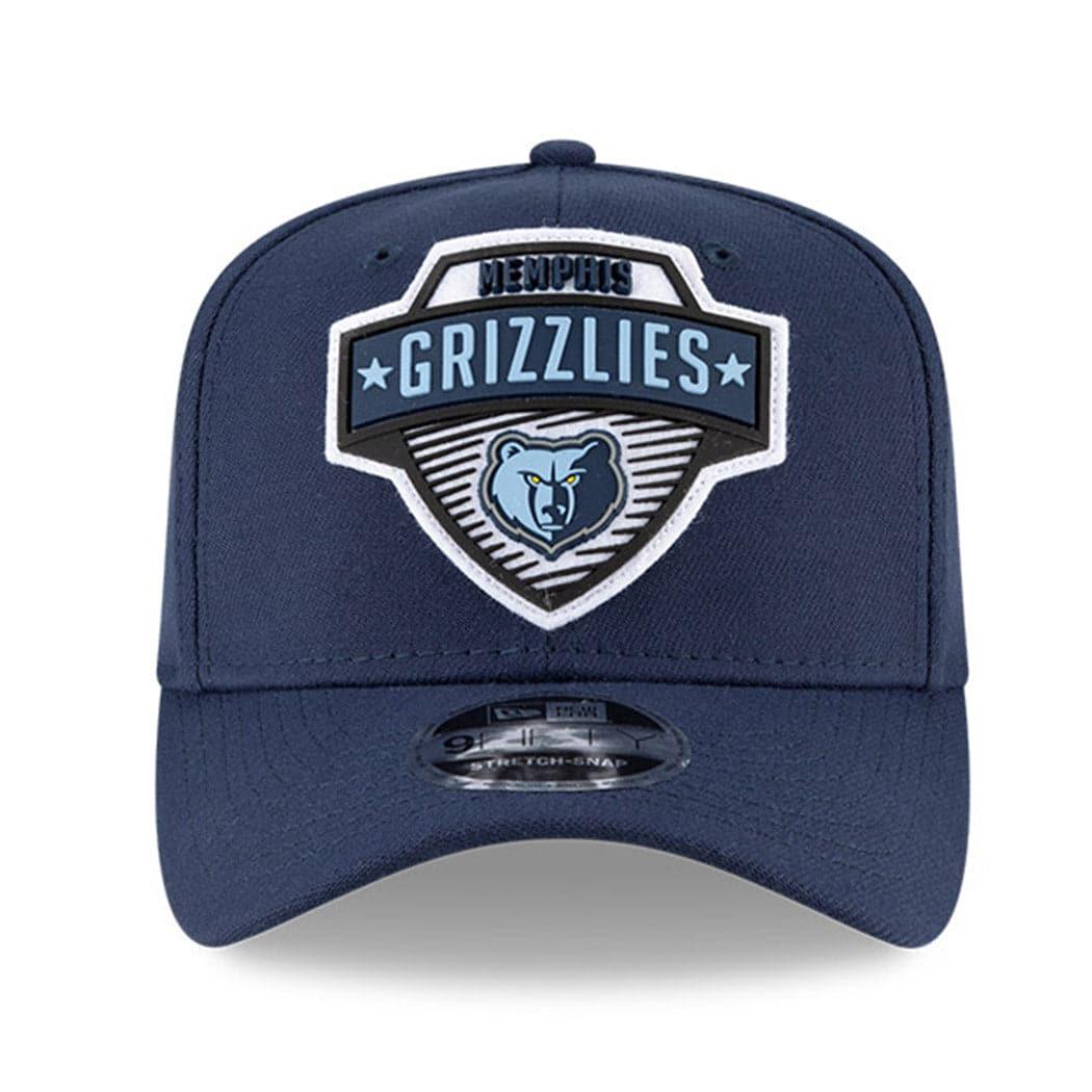 New Era Caps Memphis Grizzlies New Era NBA 2020 Tip-Off 9FIFTY Stretch-Snap Curve Hat - Navy